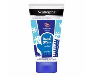 Neutrogena Crema de manos concentrada perfumada (50 ml), crema hidratante calmante con 40% de glicerina + vitamina E para manos extremadamente secas y agrietadas