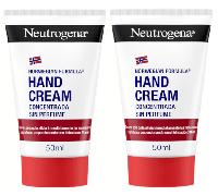 Neutrogena Crema de Manos Reparadora Concentrada sin Perfume 2x50 ml