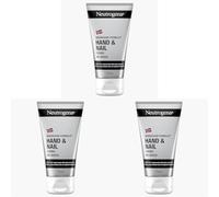 Neutrogena Crema de Manos y Uñas Fórmula Noruega, Uñas más Fuertes, Piel Hidratada, con Vitamina E, 75 ml (Paquete de 3)