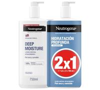 Neutrogena Crema Hidratante Corporal Hipoalergénica sin Perfume 2x750 ml