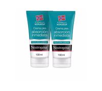 Neutrogena Crema Pies Absorción Inmediata Lote 2 X 100ml