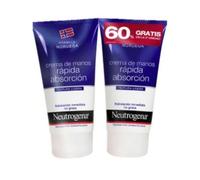 CREMA DE MANOS RÁPIDA ABSORCIÓN PACK 2 x 75 ml