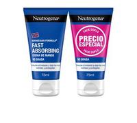 Neutrogena Fast Absorption Hand Cream Pack 2 X 75ml