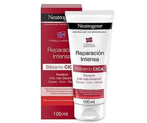 Neutrogena Fórmula Noruega Reparación Intensa Bálsamo Cica (1 x 100 ml), crema de manos reparadora con glicerina, crema de manos, cuerpo y cara, crema hidratante para piel seca