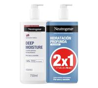 Neutrogena Crema Hidratante Corporal Hipoalergénica sin Perfume 2x750 ml
