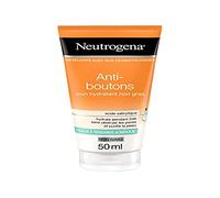 Neutrogena - Hidratante sin grasa (tubo de 50 ml) - Cuidado facial las 24 horas para piel propensa al acné - Cuidado calmante enriquecido con aloe vera y extractos de manzanilla
