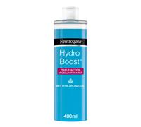 Neutrogena Hydro Boost - Agua micelar 3 en 1, limpieza facial eficaz y suave, 2 x 200 ml, 400 ml