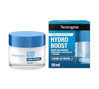 Neutrogena Hydro Boost Crema de Noche Hidratante (1 x 50 ml), crema facial regeneradora con ácido hialurónico, cuidado facial para una piel suave y revitalizada