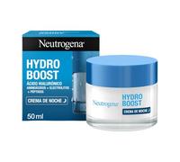 Neutrogena Hydro Boost Crema de Noche Hidratante (1 x 50 ml), crema facial regeneradora con ácido hialurónico, cuidado facial para una piel suave y revitalizada