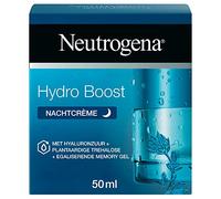 Neutrogena Hydro Boost - Crema de noche para todo tipo de piel, sin aceite, 50 ml