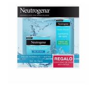 Neutrogena Rutina Hydro Boost, Gel de Agua Hidratante Facial (50 ml) y Contorno de Ojos (15 ml), set de regalo para 24 h de hidratación intensa, con Ácido Hialurónico