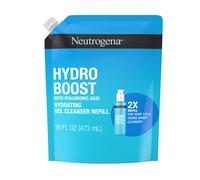 Neutrogena Hydro Boost Ligero hidratante Hidratante Gel Gel suave de lavado facial y maquillaje con cido hialurnico Hipoalergnico y no comedognic