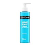 Neutrogena Hydro Boost Limpiador Facial Gel de Agua, 200 ml | Con Ácido Hialurónico y Glicerina, Hidratante, No Comedogénico, Desmaquillante Suave, Para Todo Tipo de Piel, Uso Diario