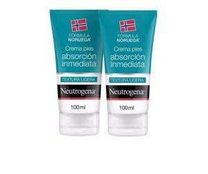 Neutrogena Immediate Absorption Foot Cream Batch 2 X 100ml