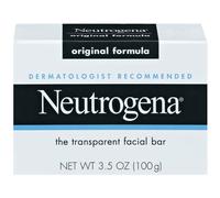Neutrogena La barra facial transparente Frmula original de 3.5 onzas (paquete de valor de 8)
