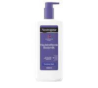Neutrogena Leche corporal reafirmante (400 ml), loción corporal hidratante para piel notablemente más elástica, crema corporal de absorción instantánea con minerales activos, para piel seca