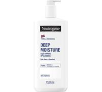 Neutrogena Loción corporal hidratante profunda para pieles sensibles 750mL