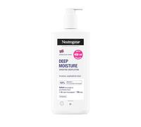 Neutrogena Loción corporal sensible de humedad profunda con fórmula noruega (400 ml) para pieles secas y sensibles con 10% glicerina y tecnología Pro-Ceramide