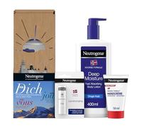 Neutrogena Norwegian Formula Giftset de 3 piezas para hidratación y protección profunda, cuidado intensivo para piel y labios