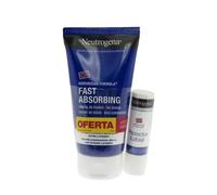 Neutrogena Pack Crema de Manos de Absorción Rápida 75ml y Stick Labial 5g