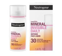 Neutrogena Purescreen+ Invisible Daily Defense Mineral Sunal Sunal para cara con protector solar mineral SPF 30 de amplio espectro con vitamina E res