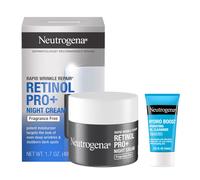 Neutrogena Rapid Wrinkle Repair Retinol Pro + Night Cream Himisturizer antienvejecimiento crema para la cara 1.7 oz + tamao de prueba Hydro Boost Fa