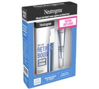 Neutrogena Retinol Boost Crema antiedad (50 ml) + Contorno de ojos (15 ml), rutina facial con retinol, crema facial y contorno para las ojeras y bolsas, piel más joven en 1 semana