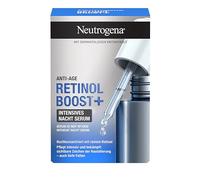Neutrogena Retinol Boost+ Suero intenso nocturno (30 ml), suero facial antiedad altamente concentrado con retinol para piel joven y saludable