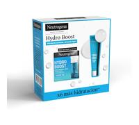 Neutrogena Rutina Hydro Boost - Pack Regalo con Gel de Agua hidratante facial (50 ml) y Contorno de Ojos Antifatiga (15 ml) - Set con Ácido Hialurónico para 72 h de hidratación