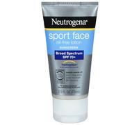 Neutrogena Sport Face Protector solar SPF 70+ sin aceite 2.5 fl oz Resistente al sudor y al agua Amplio espectro UVA/UVB Nutre y restaura el equi