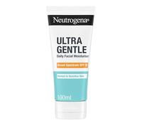 Neutrogena Ultra Gentle Crema Hidratante Facial de Uso Diario SPF 30 (100 ml), protector solar 30 de amplio espectro con CICA, protector solar facial ligero y no comedogénico, piel normal a sensible