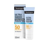 Neutrogena Ultra Sheer Protector solar fluido hidratante invisible 50mL SPF50
