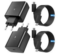 NEUTYPECHIC Cargador USB C de 45W con Carga Súper Rápida Compatible para Samsung - 2 Piezas Tipo C con Diseño de Doble Protección y Antiestático