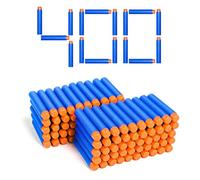 Neuytiky 400 unidades de balas de dardo y espuma, dardos y balas blandas, accesorios para Nerf