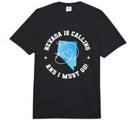 Nevada está Llamando y Debo irme a USA America Comfort Colors Adult Heavyweight T-Shirt