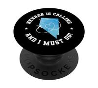 Nevada está Llamando y Debo irme a USA America PopSockets PopGrip Adhesivo