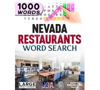 Nevada Restaurants Word Search: Large Print