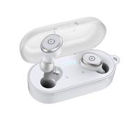 (Nevado) Auriculares TOZO T10 Bluetooth 5.3, Auriculares inalámbricos, Llamadas mejoradas con IA y graves