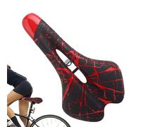 Nevalerra Asiento para asiento de bicicleta cómodo en bicicleta con un golpe de bicicleta de cuero UV de alto rendimiento resistente a resistentes y cortos para bicicletas largas