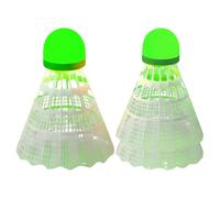 Nevalerra Badminton - 3 piezas de nailon resistente al para entrenamiento luminoso en la oscuridad, pelotas de bádminton - para uso exterior, familia, adultos, niños, jardín, playa y césped