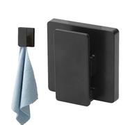 Nevalerra Clips adhesivos para colgar, clips autoadhesivos, clips multifunción, clips para póster para limpiador facial de pasta de dientes, soporte para pasta de dientes, clip limpiador facial para