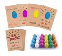 Nevalerra Dinosaurier Bruteier - Huevos con figuras, pintura no tóxica, superficie estructurada | Divertida experiencia práctica en la eclosión de dinosaurios para niños Actividad STEM Regalo pe