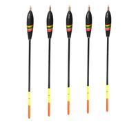 Nevalerra Flotador de para Trucha con Punta de Cola Fluorescente, Juego de 5 Accesorios de para Exteriores, Agua Salada, Agua Dulce, Lago, río, Estanque, mar