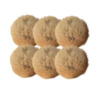 Nevalerra Juguete de Bola de Hierba gatera, 6 Piezas, Accesorios interactivos para Mascotas, Bolas de Peluche para Interior, para bebés Gatos, hogar, Tiempo de Juego, eliminación del