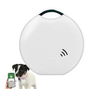 Nevalerra Localizador de mascotas - Dispositivo de posicionamiento preciso de 1.6 x 1.5 x 0.3 pulgadas, batería de espera larga, de monitoreo inteligente, gestión diaria, supervisión familiar