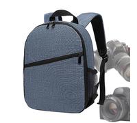 Nevalerra Mochilas de cámara para fotógrafos - Mochila ergonómica para fotografía, divisores ajustables, cómodas correas de hombro | Perfecto para DSLR, cámaras sin espejo, accesorios, ordenadores
