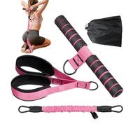 Nevalerra Pedal Puller Banda De Resistencia,Equipo De Ejercicio Ajustable para Entrenamiento En Casa | Bandas De Resistencia para Hacer Ejercicio con Mango - para Entrenamiento de Yoga, Pilates y