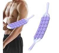 Nevalerra Rodillo muscular | Rodillo de masaje flexible para piernas | Equipo ligero para piernas muslos espalda relajación entrenamiento yoga para principiantes