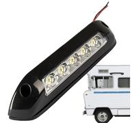 Nevalerra RV Exterior Light - Outdoor LED Wall Light, Shockproof Portable Build, Low Power Consumption Lighting System | Strong Bright Output For Caravan Step Area Entry Security And Night Travel Use