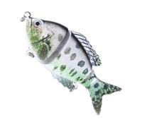 Nevalerra Señuelos De De Swimbait - Equipo De con Anzuelos - Señuelo De Segmentado | para Exterior, Embalses, Ríos, Estanques, Orillas, Agua Dulce Y Salada, Noche Y Mañana